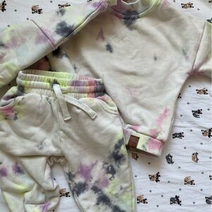 Tie-Dye Sweatshirt and Joggers Set